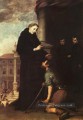 Saint Thomas de Villanueva Distribuer l’aumône espagnol Baroque Bartolome Esteban Murillo